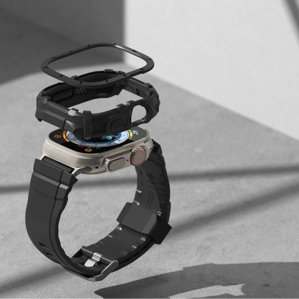 Hurtownia GSM - Etui + brățară Ringke Fusion X Guard Apple Watch Ultra 49mm Negru - RGK1742 - {ean13} - Hurt