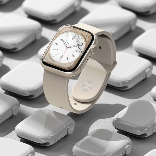 Folia hydrożelowa Ringke Dual Easy Apple Watch 4/5/6/7/SE/8/9 40/41mm Clear [3 PACK]