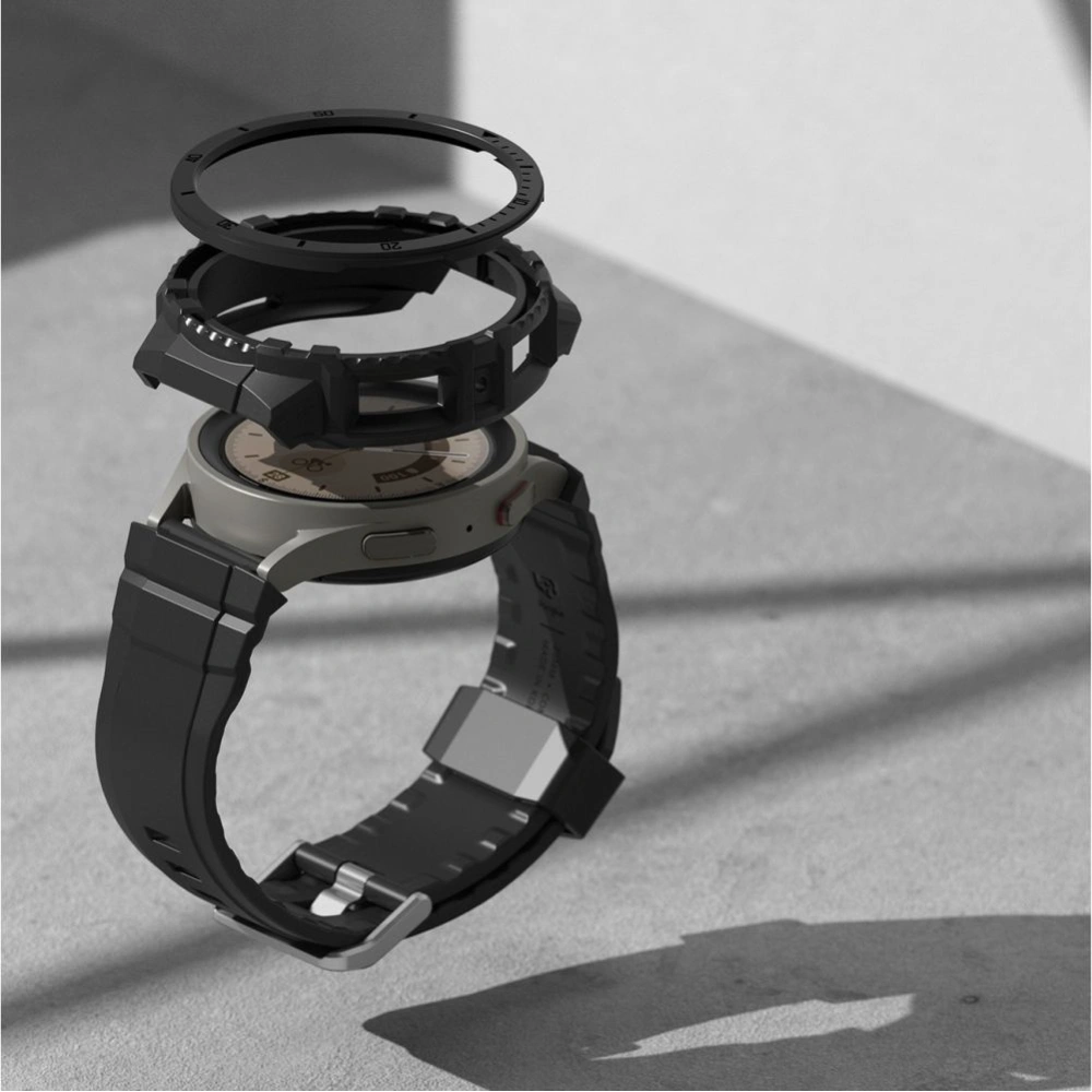 Hurtownia GSM - Etui + pánt Ringke Fusion X Guard Samsung Galaxy Watch 5 Pro 45mm Fekete - RGK1745 - {ean13} - Hurt