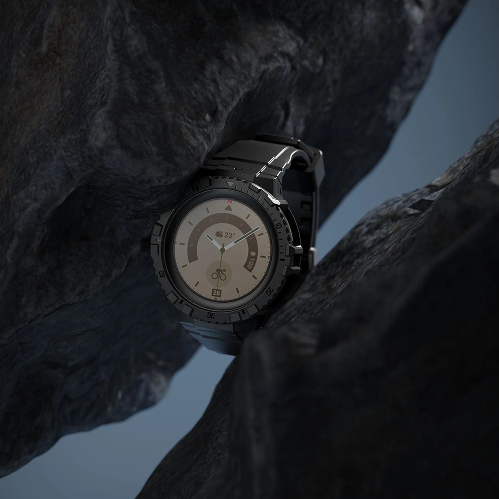 Hurtownia GSM - Etui + pasek Ringke Fusion X Guard Samsung Galaxy Watch 5 Pro 45mm černé - RGK1745 - {ean13} - Hurt
