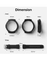 Wholesale Ringke Fusion X Guard Samsung Galaxy Watch 5 Pro 45mm Black - RGK1745 - {ean13} - Hurt