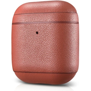 Hurtownia GSM - Etui iCarer Leather Nappa Apple AirPods 2/1 červené - ICR253 - {ean13} - Hurt
