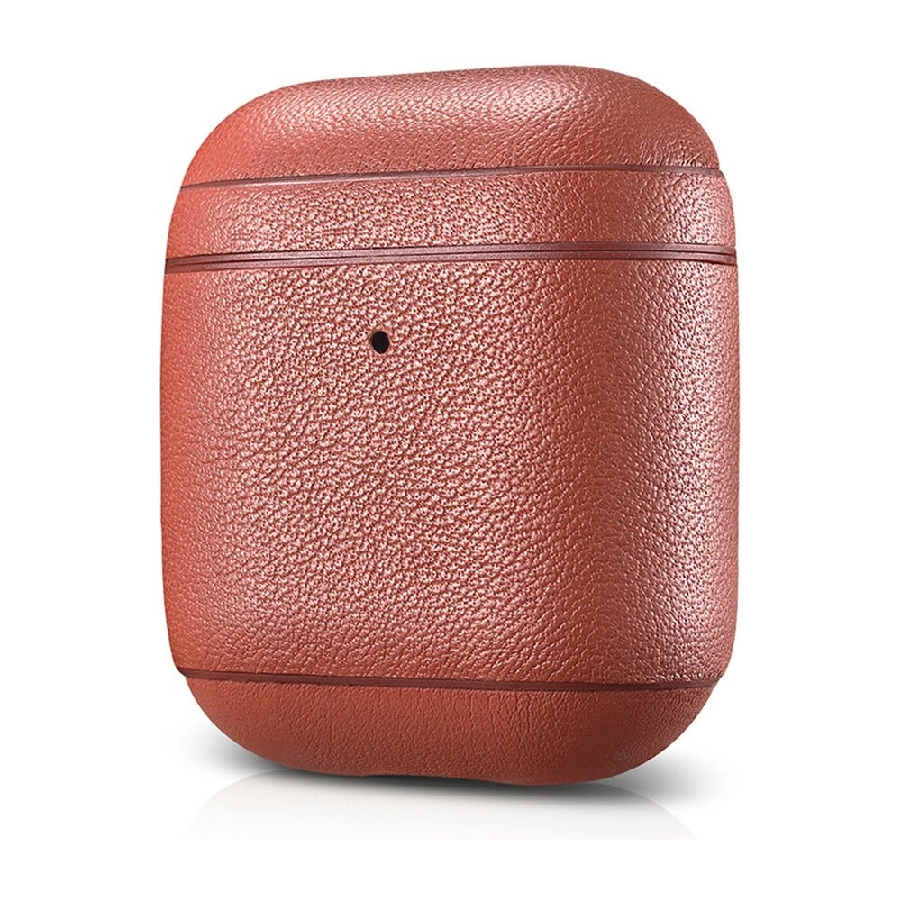 Hurtownia GSM - Etui iCarer Leather Nappa Apple AirPods 2/1 czerwony - ICR253 - {ean13} - Hurt