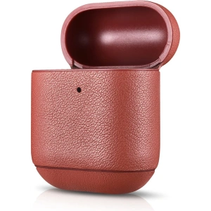 Hurtownia GSM - Etui iCarer Leather Nappa Apple AirPods 2/1 červené - ICR253 - {ean13} - Hurt