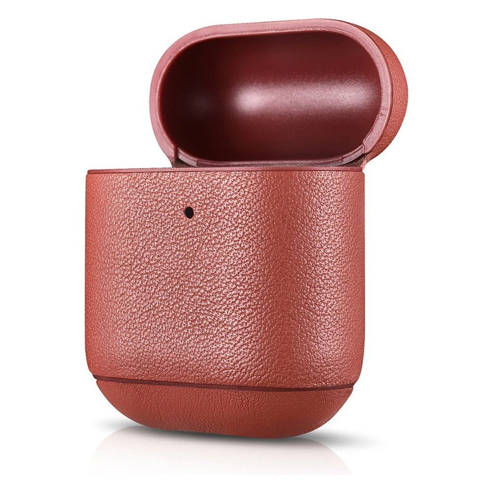 Hurtownia GSM - Etui iCarer Leather Nappa Apple AirPods 2/1 piros - ICR253 - {ean13} - Hurt
