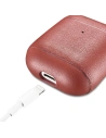 Hurtownia GSM - Etui iCarer Leather Nappa Apple AirPods 2/1 czerwony - ICR253 - {ean13} - Hurt