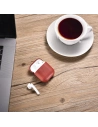 Hurtownia GSM - Etui iCarer Leather Nappa Apple AirPods 2/1 czerwony - ICR253 - {ean13} - Hurt