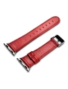 Hurtownia GSM - Pasek iCarer Leather Vintage Apple Watch 4/5/6/7/SE/8/9/10 40/41/42mm czerwony - ICR254 - {ean13} - Hurt