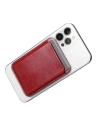 MagSafe Kartenetui iCarer Leder rot