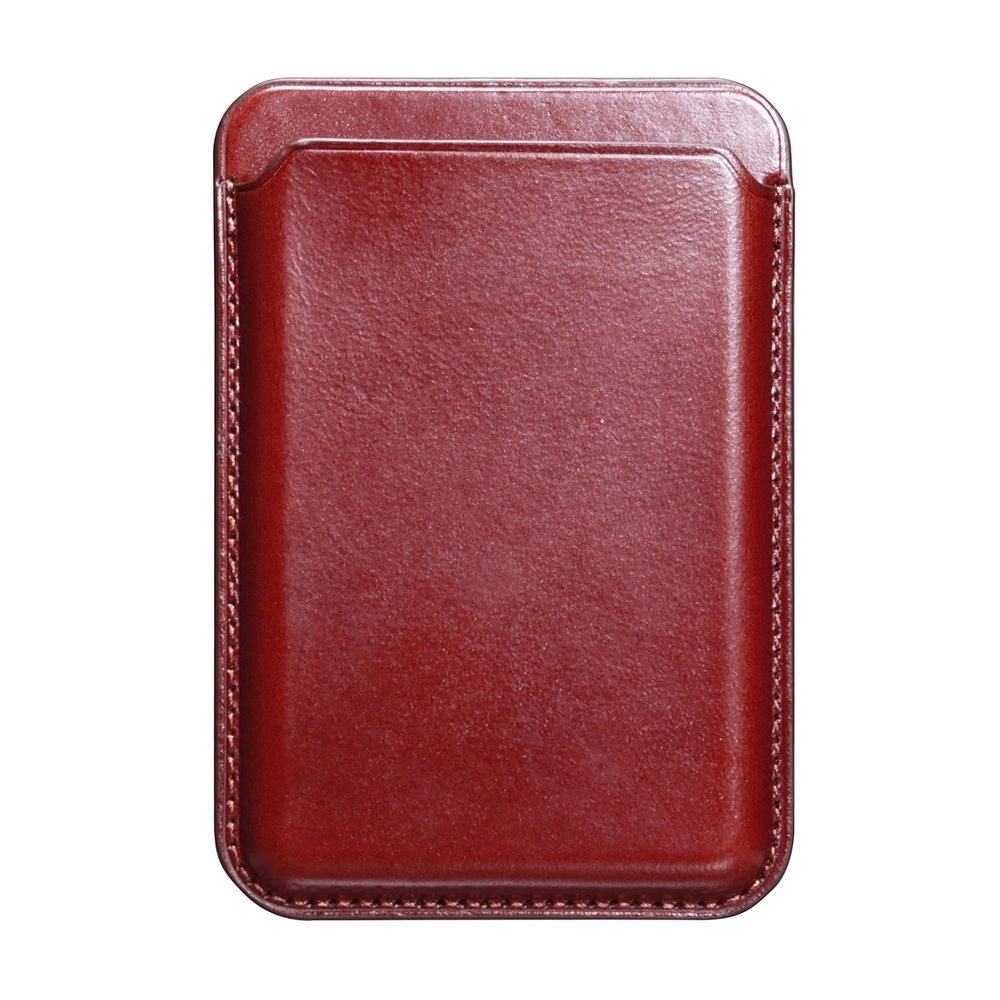 Hurtownia GSM - MagSafe Kartenetui iCarer Leder rot - ICR255 - {ean13} - Hurt