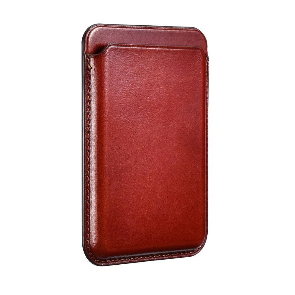Wholesale iCarer MagSafe Card Wallet Leather red - ICR255 - {ean13} - Hurt