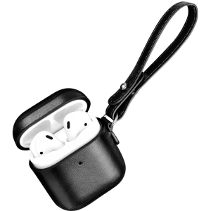 Hurtownia GSM - Etui iCarer Leather Vintage Apple AirPods 2/1 + černý pásek - ICR257 - {ean13} - Hurt