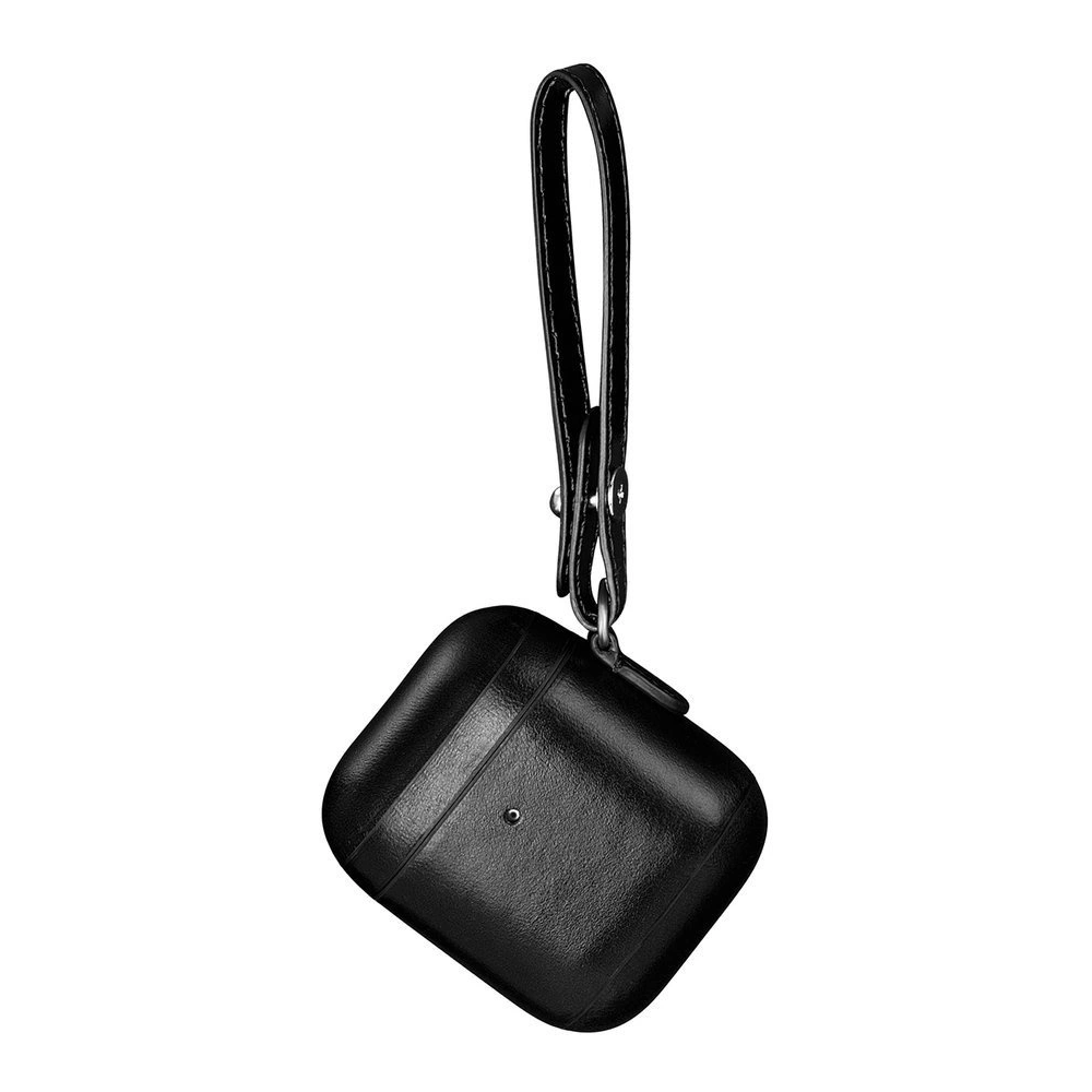 Hurtownia GSM - Etui iCarer bőr vintage Apple AirPods 2/1 + fekete pánt - ICR257 - {ean13} - Hurt