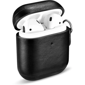 Hurtownia GSM - Etui iCarer Leather Vintage Apple AirPods 2/1 + černý pásek - ICR257 - {ean13} - Hurt