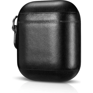 Hurtownia GSM - Etui iCarer Leather Vintage Apple AirPods 2/1 + černý pásek - ICR257 - {ean13} - Hurt