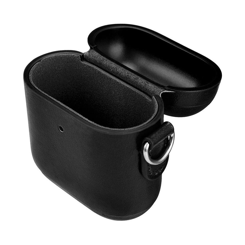 Hurtownia GSM - Etui iCarer bőr vintage Apple AirPods 2/1 + fekete pánt - ICR257 - {ean13} - Hurt