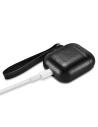 Hurtownia GSM - Etui iCarer bőr vintage Apple AirPods 2/1 + fekete pánt - ICR257 - {ean13} - Hurt