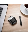 Hurtownia GSM - Etui iCarer bőr vintage Apple AirPods 2/1 + fekete pánt - ICR257 - {ean13} - Hurt