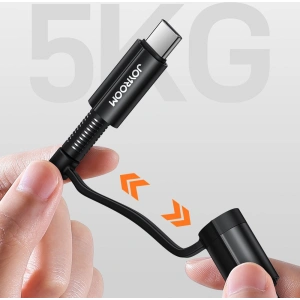 Hurtownia GSM - Kábel Joyroom 4w1 USB-C/USB-A - USB-C/Lithtning Gyors Töltés Power Delivery 3 A 60 W 1,8 m fekete (S-1830G3) - JYR559 - {ean13} - Hurt
