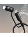 Hurtownia GSM - Kabel Joyroom 4w1 USB-C/USB-A - USB-C/Lithtning Quick Charge Power Delivery 3 A 60 W 1,8 m grün (S-1830G3) - JYR560 - {ean13} - Hurt