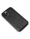 Hurtownia GSM - Etui iCarer Leather Oil Wax Apple iPhone 12 Pro Max černé - ICR258 - {ean13} - Hurt