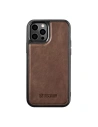 Etui iCarer Leather Oil Wax Apple iPhone 12/12 Pro brązowy