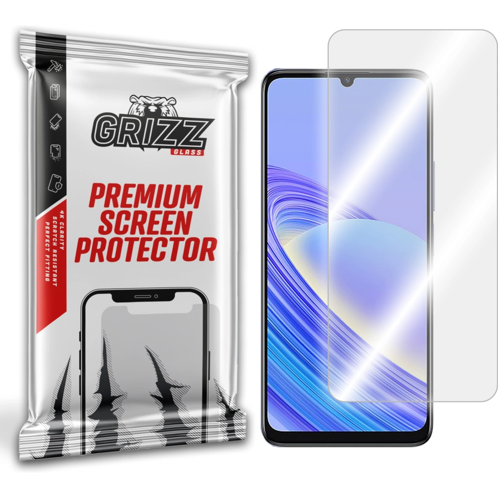 Hybriertes Glas GrizzGlass HybridGlass für TCL 40 SE