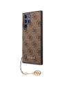 Hurtownia GSM - Case Guess GUHCS23LGF4GBR Samsung Galaxy S23 Ultra braun/brown Hardcase 4G Charms Collection - GUE2367 - {ean13} - Hurt