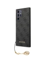 Hurtownia GSM - Case Guess GUHCS23LGF4GGR Samsung Galaxy S23 Ultra grau/hardcase 4G Charms Collection - GUE2368 - {ean13} - Hurt