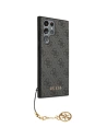 Hurtownia GSM - Case Guess GUHCS23LGF4GGR Samsung Galaxy S23 Ultra grau/hardcase 4G Charms Collection - GUE2368 - {ean13} - Hurt