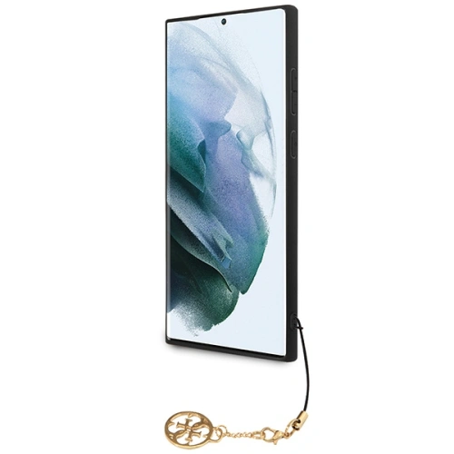 Etui Guess GUHCS23LGF4GGR Samsung Galaxy S23 Ultra szary/grey hardcase 4G Charms Collection