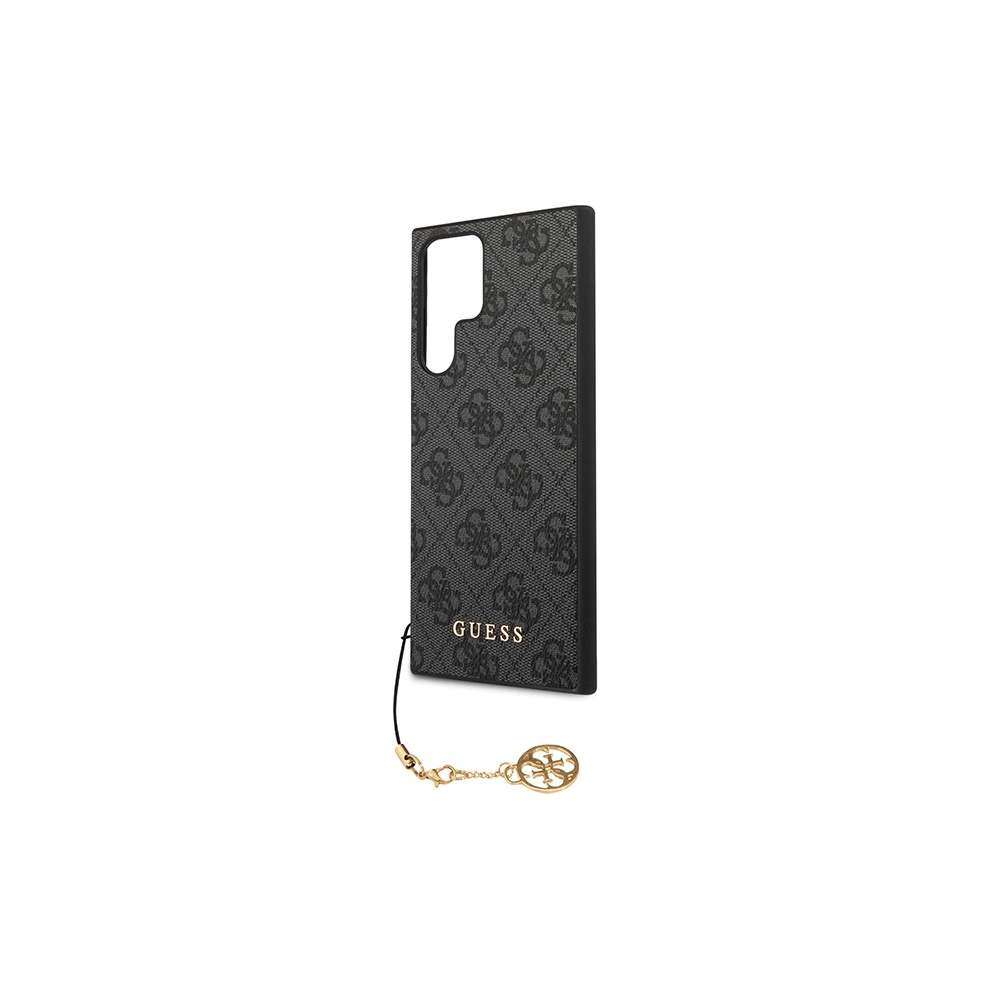 Hurtownia GSM - Case Guess GUHCS23LGF4GGR Samsung Galaxy S23 Ultra grau/hardcase 4G Charms Collection - GUE2368 - {ean13} - Hurt
