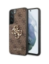 Etui Guess GUHCS23M4GMGBR Samsung Galaxy S23+ Plus hnědý/brown hardcase 4G Big Metal Logo