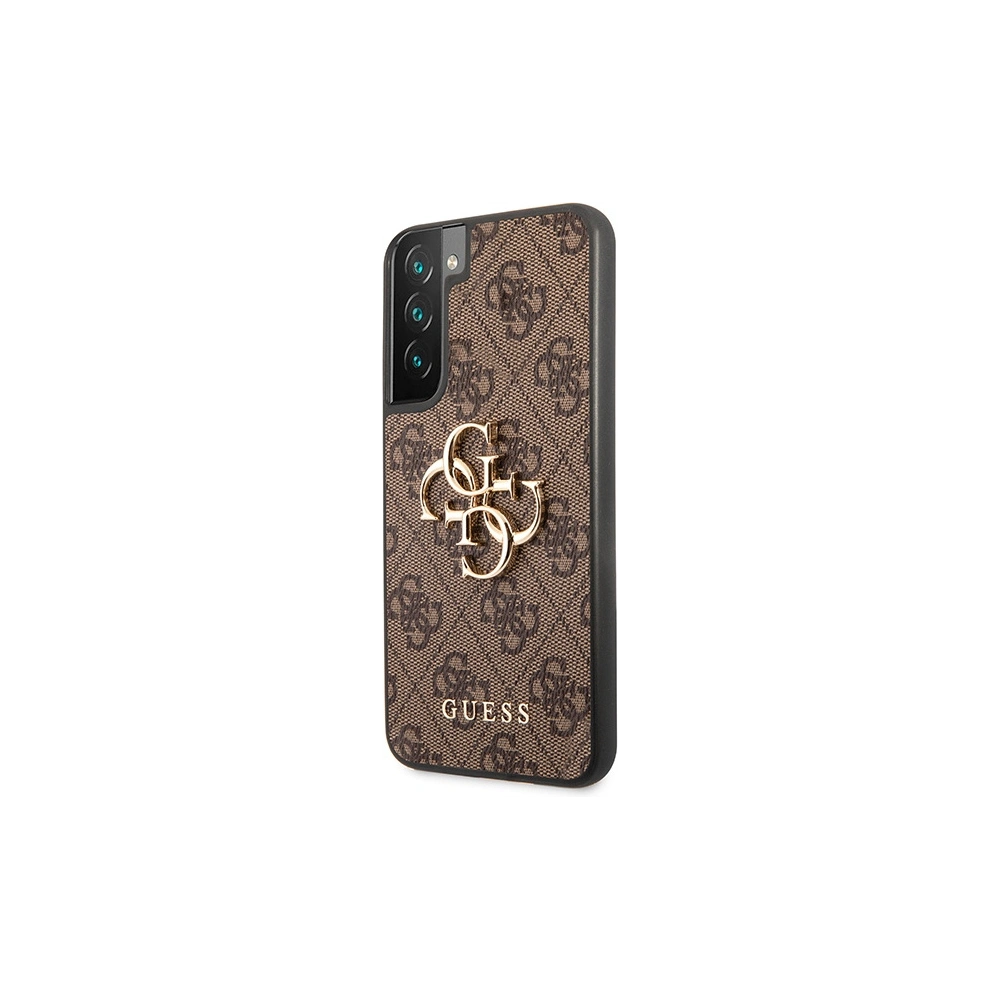 Hurtownia GSM - Case Guess GUHCS23M4GMGBR Samsung Galaxy S23+ Plus braun/brown Hardcase 4G Big Metal Logo - GUE2370 - {ean13} - Hurt
