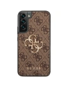 Wholesale Guess GUHCS23M4GMGBR Samsung Galaxy S23+ Plus brown hardcase 4G Big Metal Logo - GUE2370 - {ean13} - Hurt