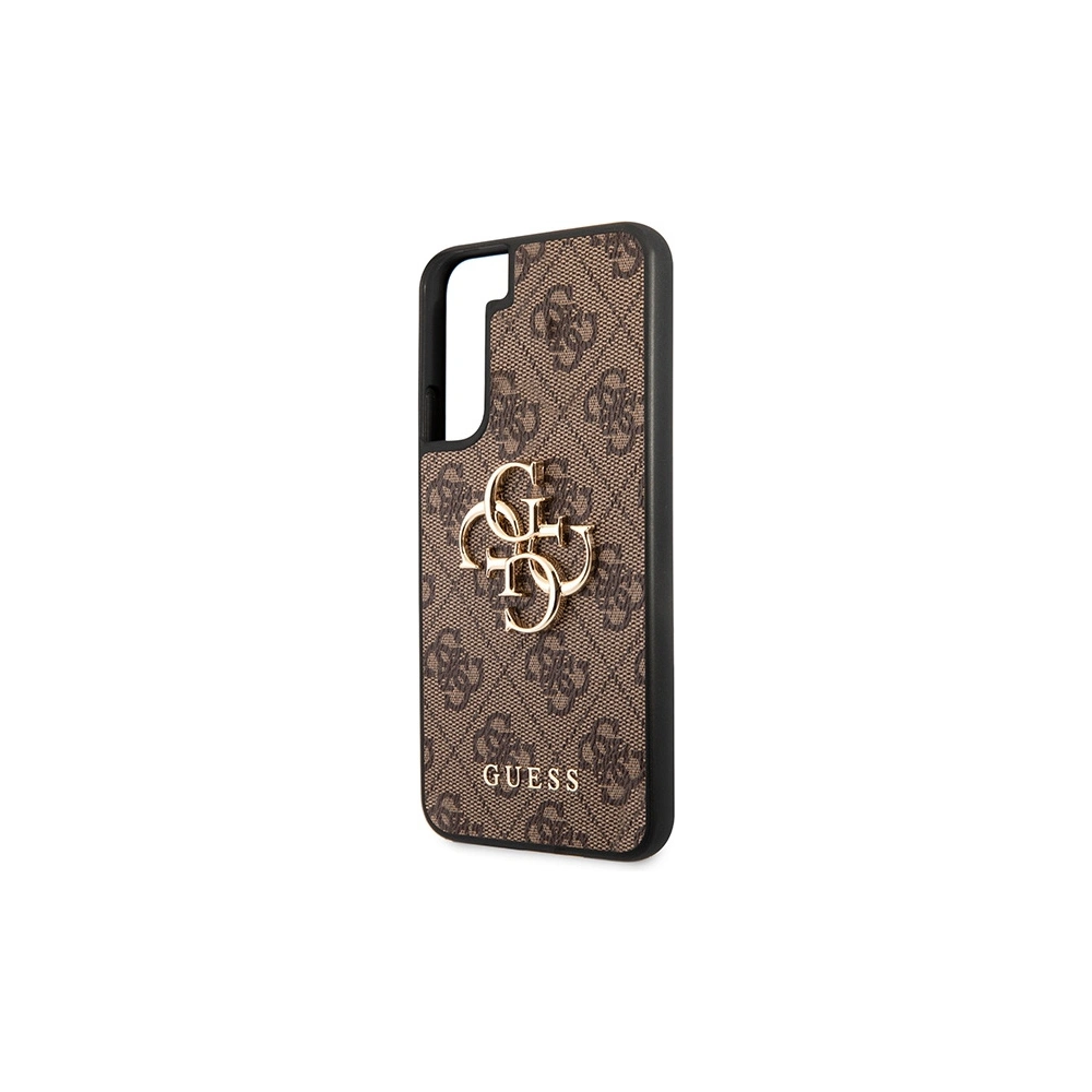 Wholesale Guess GUHCS23M4GMGBR Samsung Galaxy S23+ Plus brown hardcase 4G Big Metal Logo - GUE2370 - {ean13} - Hurt