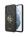 Case Guess GUHCS23M4GMGGR Samsung Galaxy S23+ Plus grau/grey Hardcase 4G Big Metal Logo