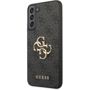 Etui Guess GUHCS23M4GMGGR Samsung Galaxy S23+ Plus šedá/grey hardcase 4G Big Metal Logo