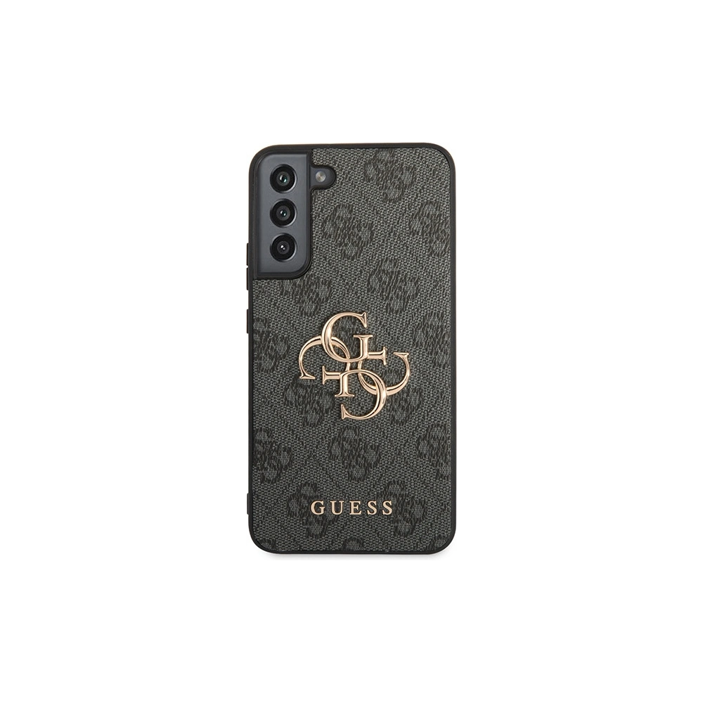 Wholesale Guess GUHCS23M4GMGGR Samsung Galaxy S23+ Plus grey hardcase 4G Big Metal Logo - GUE2371 - {ean13} - Hurt