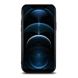 Hurtownia GSM - Case iCarer Lederölwachs für Apple iPhone 12 mini schwarz - ICR261 - {ean13} - Hurt
