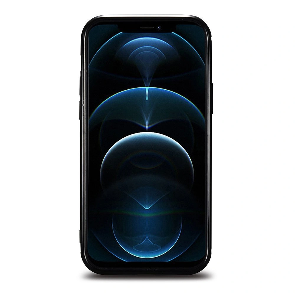 Hurtownia GSM - Case iCarer Lederölwachs für Apple iPhone 12 mini schwarz - ICR261 - {ean13} - Hurt