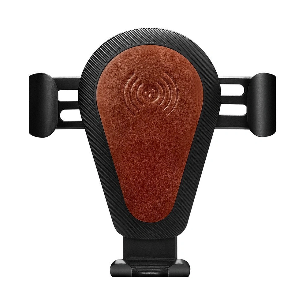 Wholesale Car Mount Wireless Charger iCarer Qi 10W Air Vent brown - ICR266 - {ean13} - Hurt