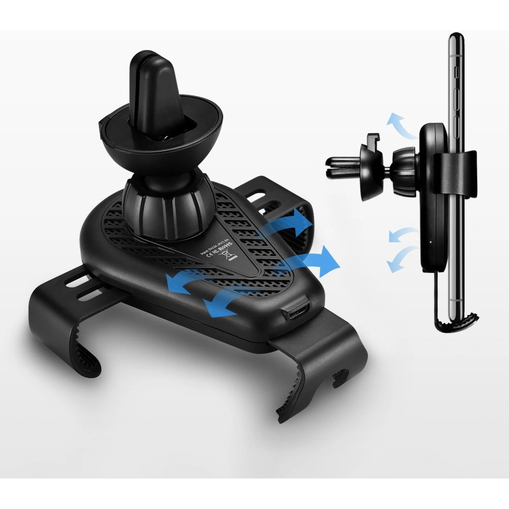 Hurtownia GSM - Auto-Halterung mit kabellosem Ladegerät iCarer Qi 10W Air Vent braun - ICR266 - {ean13} - Hurt