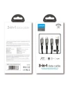 Hurtownia GSM - Kabel Joyroom 3w1 USB-A/Lightning - Lightning - USB-C 3,5A 480 Mbps 1,3m černý (S-1335K4) - JYR563 - {ean13} - Hurt
