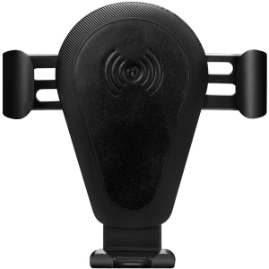 Uchwyt samochodowy z ładowarką bezprzewodową iCarer Qi 10W Air Vent czarny