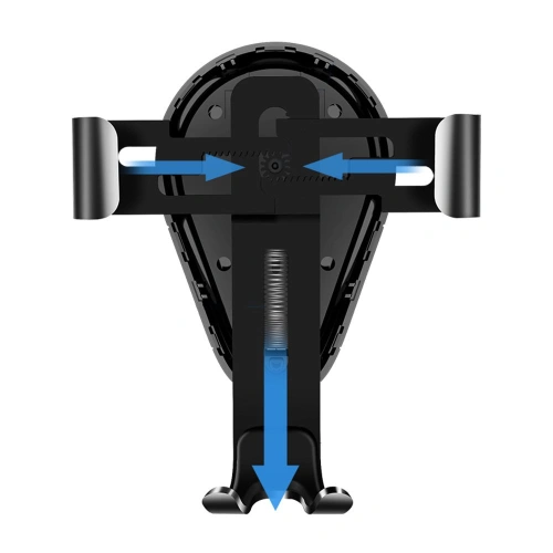 Uchwyt samochodowy z ładowarką bezprzewodową iCarer Qi 10W Air Vent czarny