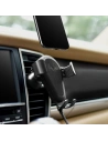 Hurtownia GSM - Suport auto cu încărcător wireless iCarer Qi 10W pentru ventilare aer negru - ICR267 - {ean13} - Hurt