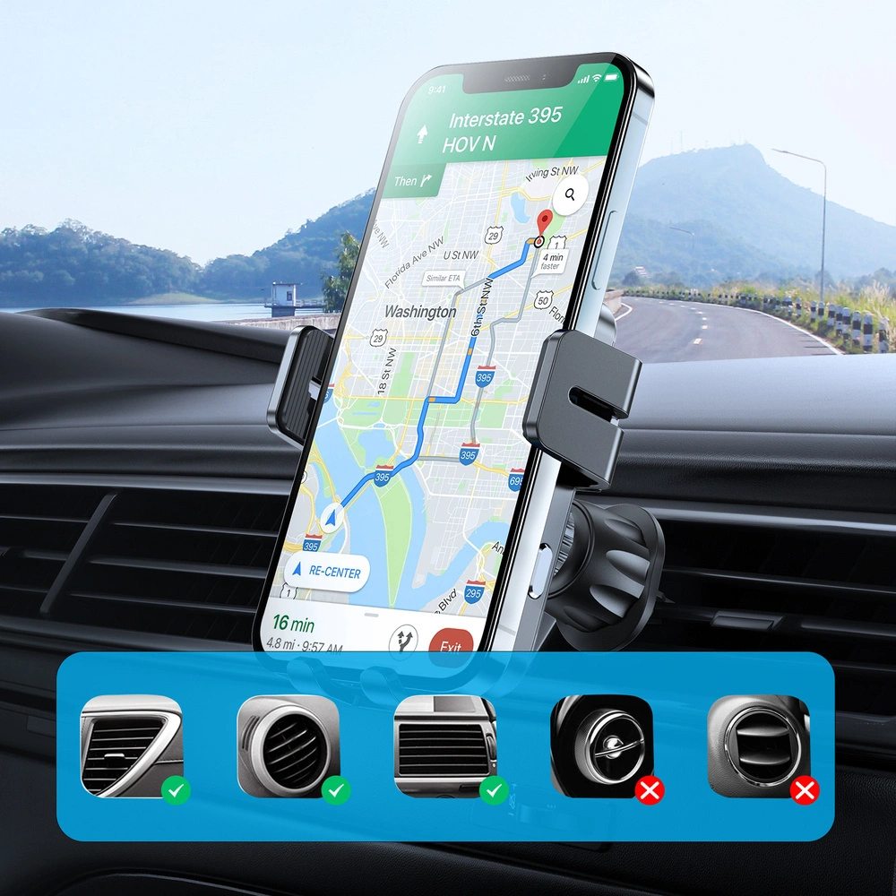 Hurtownia GSM - Auto-Halterung mit kabellosem Ladegerät Joyroom Qi 15W für Armaturenbrett/Belüftungsgitter schwarz (JR-ZS219) - JYR564 - {ean13} - Hurt