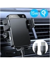 Hurtownia GSM - Auto-Halterung mit kabellosem Ladegerät Joyroom Qi 15W für Armaturenbrett/Belüftungsgitter schwarz (JR-ZS219) - JYR564 - {ean13} - Hurt