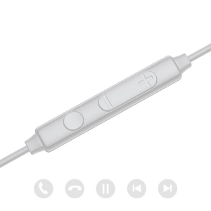 Hurtownia GSM - Sluchátka Joyroom USB-C s ovladačem a mikrofonem stříbrná (JR-EC03 Silver) - JYR565 - {ean13} - Hurt